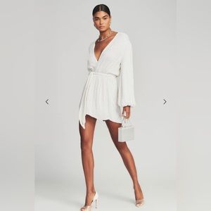 retrofete gabrielle sequin robe in moon glow